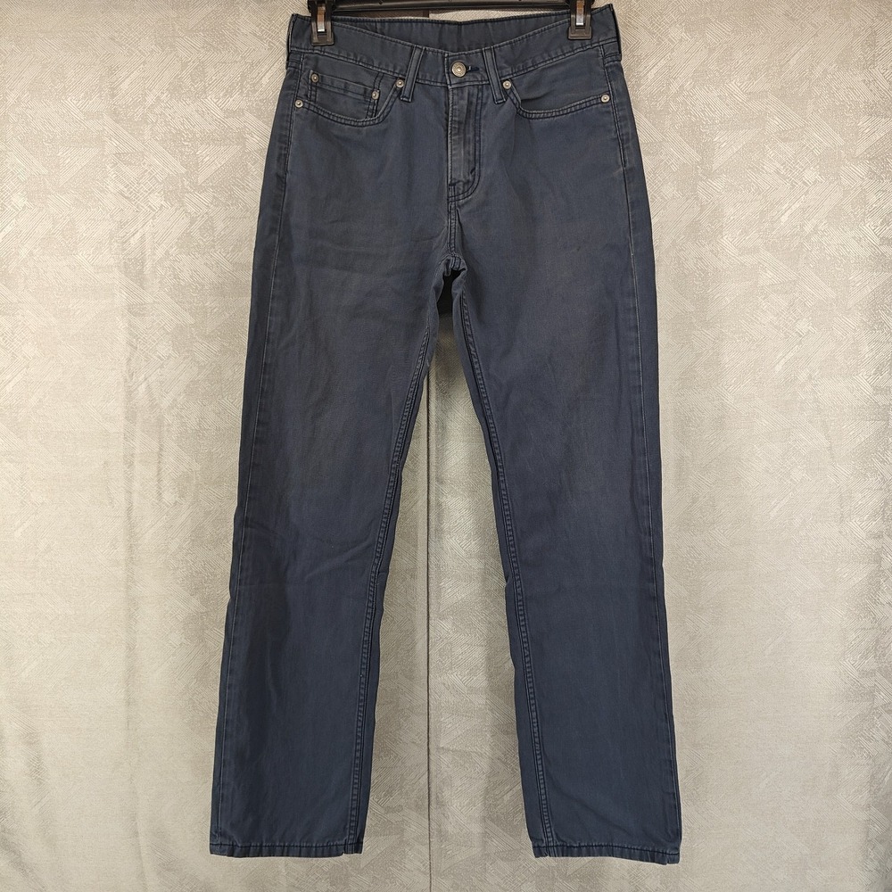 Levis 514 Straight Jeans Mens 31x32 Blue Cotton 514-0521 Pants Trousers 5 Pocket